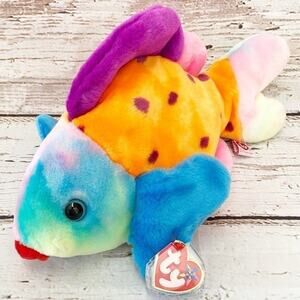 TY BEANIE BUDDIES Lips The Fish Plush